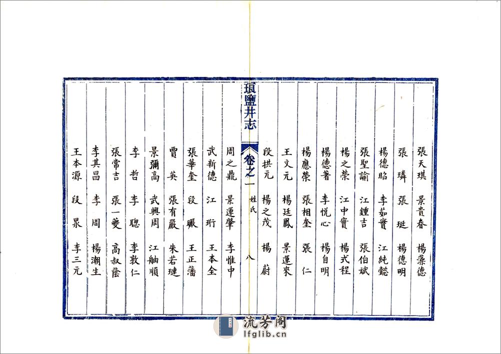 琅盐井志（康熙） - 第9页预览图