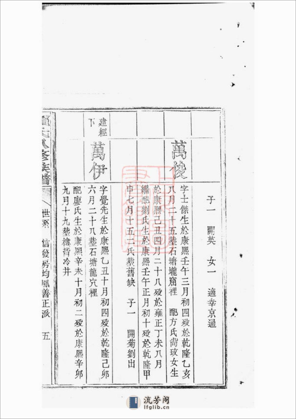 赖氏八修族谱：不分卷：[江西] - 第10页预览图