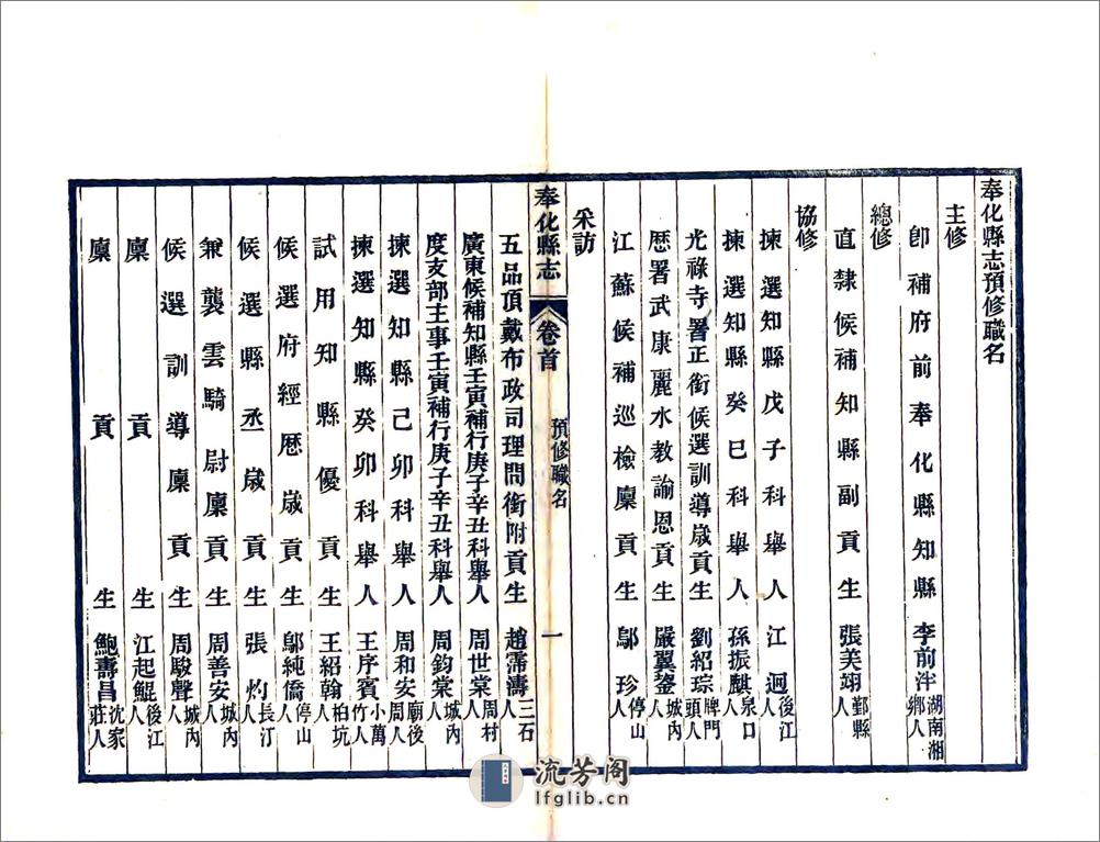 奉化县志（光绪） - 第5页预览图