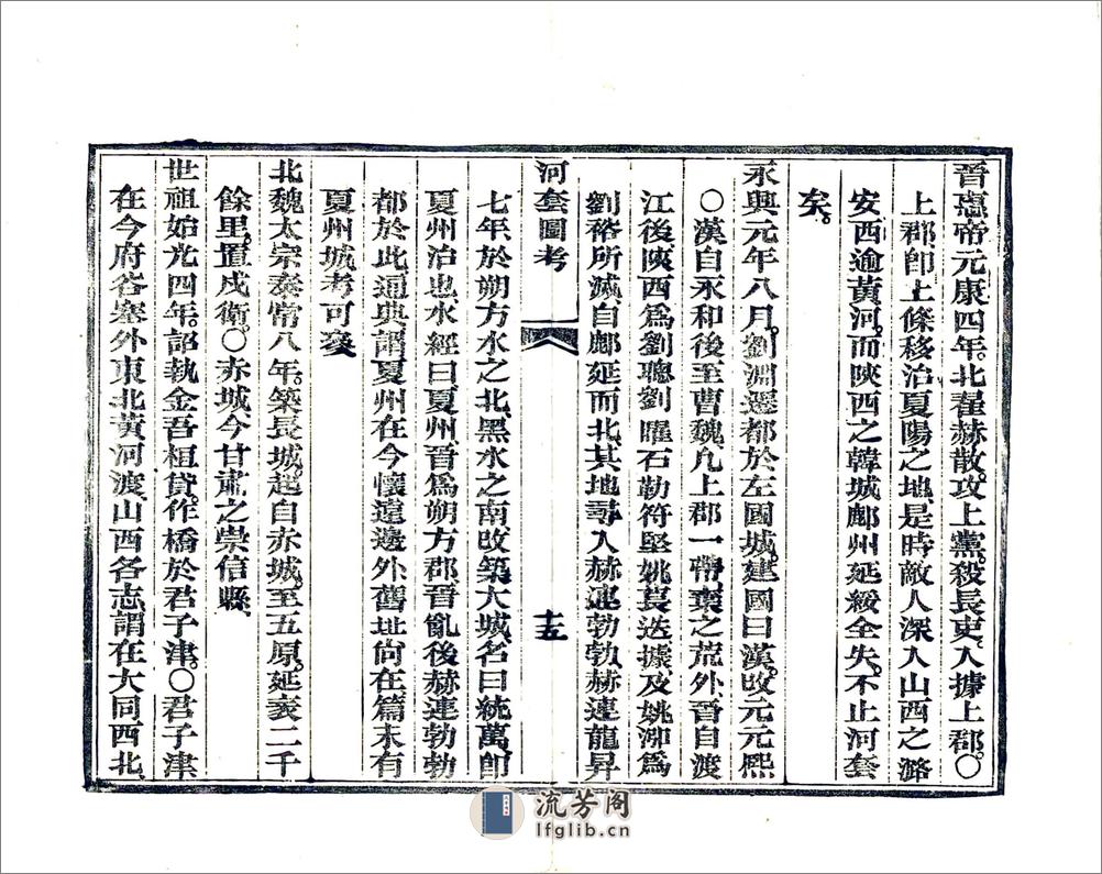 河套图考（咸丰） - 第20页预览图