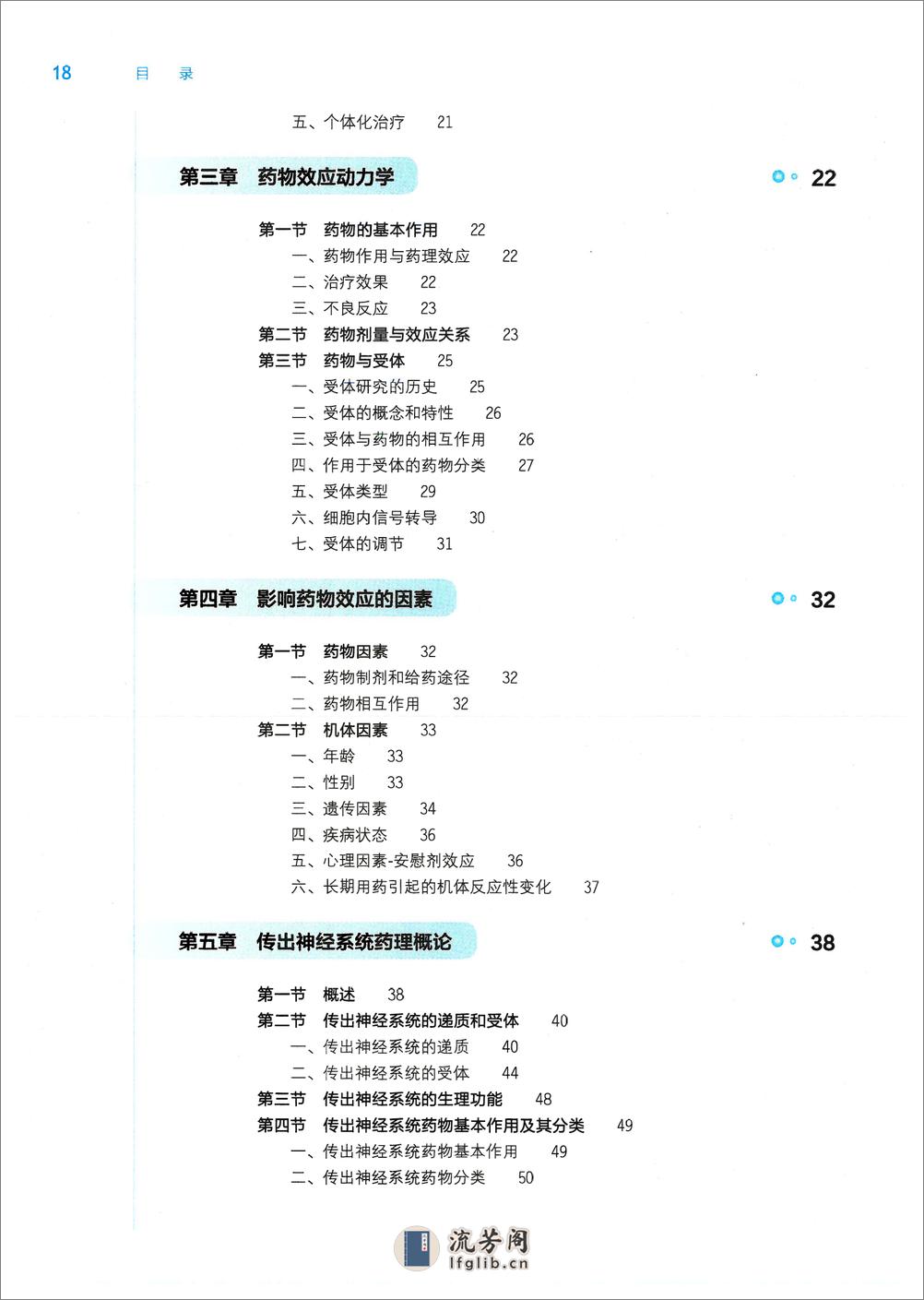 《药理学》人卫第9版教材--高清彩色 - 第2页预览图