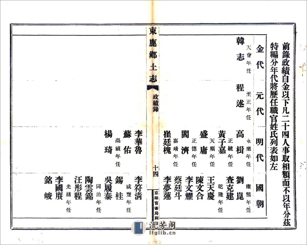 束鹿县志（乾隆） - 第17页预览图