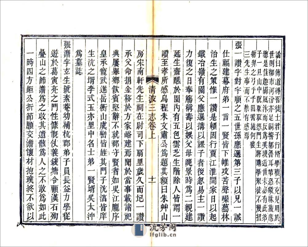 清波三志（光绪） - 第14页预览图