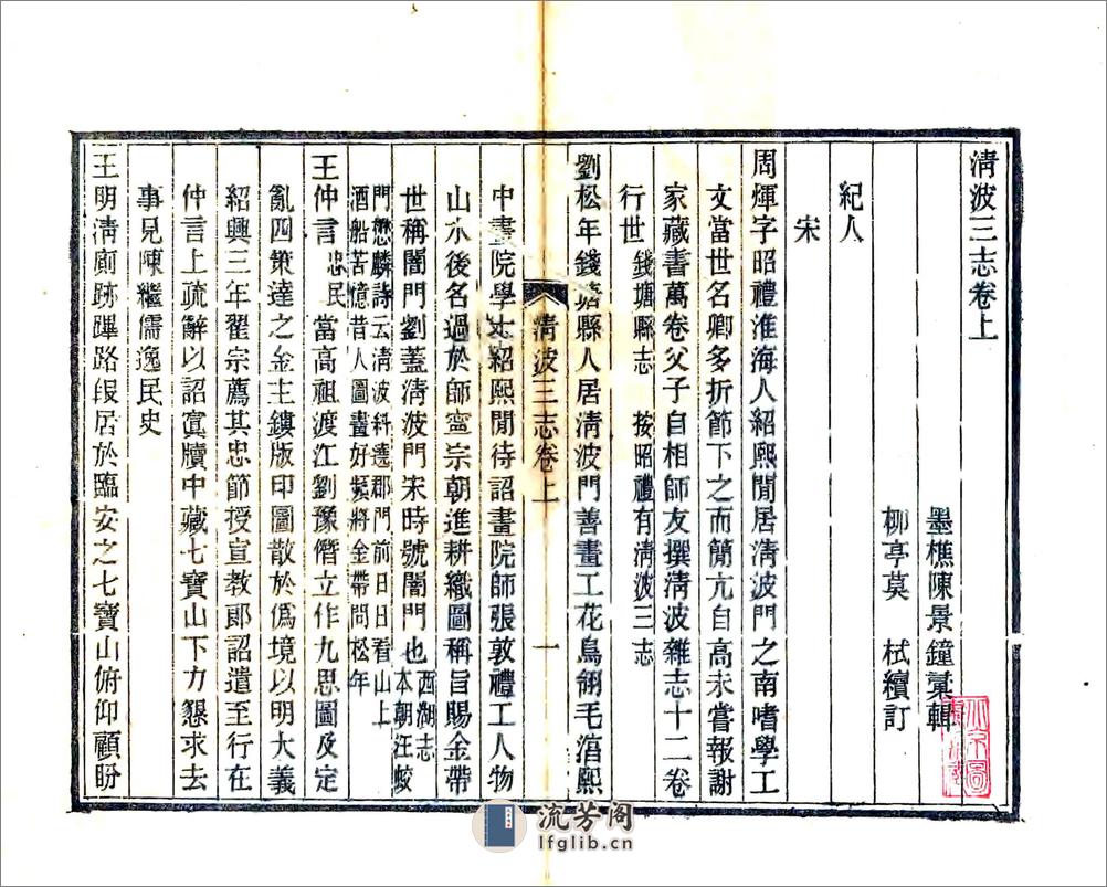 清波三志（光绪） - 第4页预览图