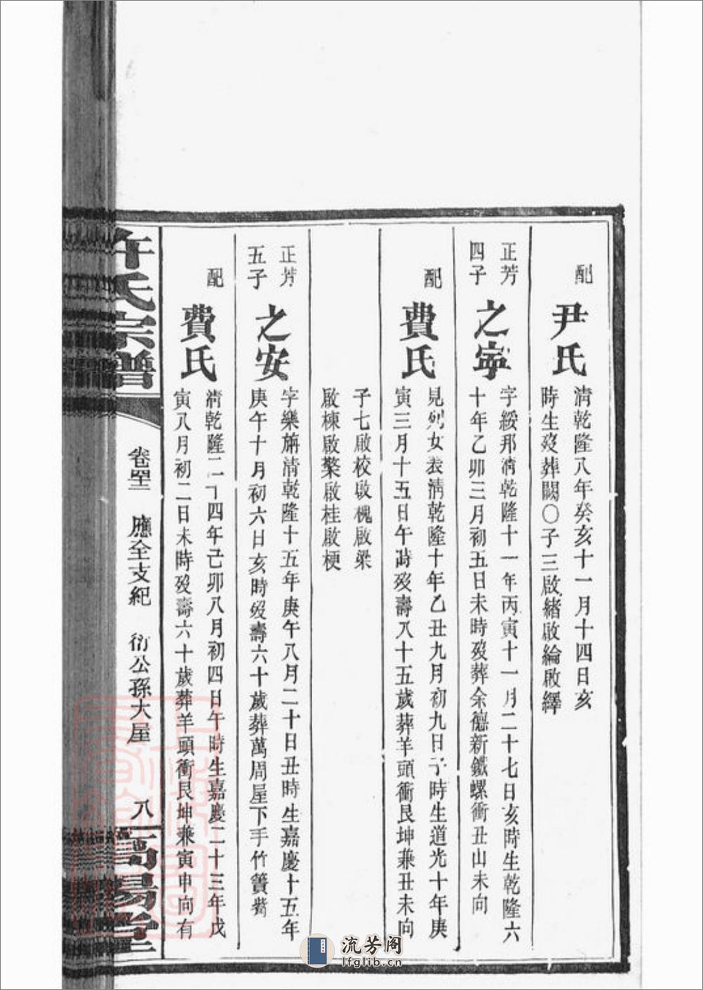 荷塘许氏谱：[巴陵] - 第17页预览图