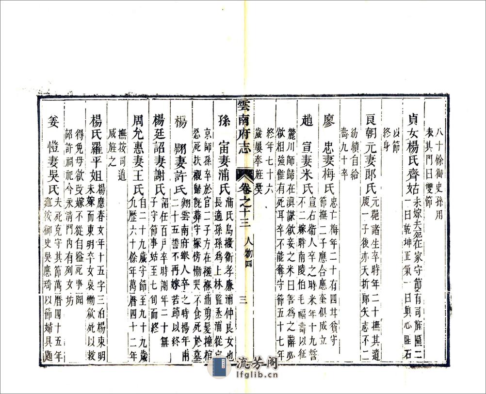 云南府志（康熙）卷13-25(20190327153122) - 第20页预览图