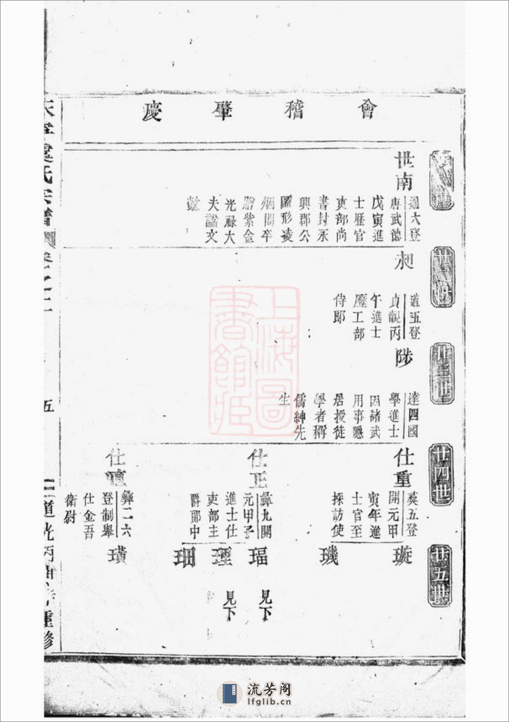 东阳永宁虞氏宗谱 - 第8页预览图