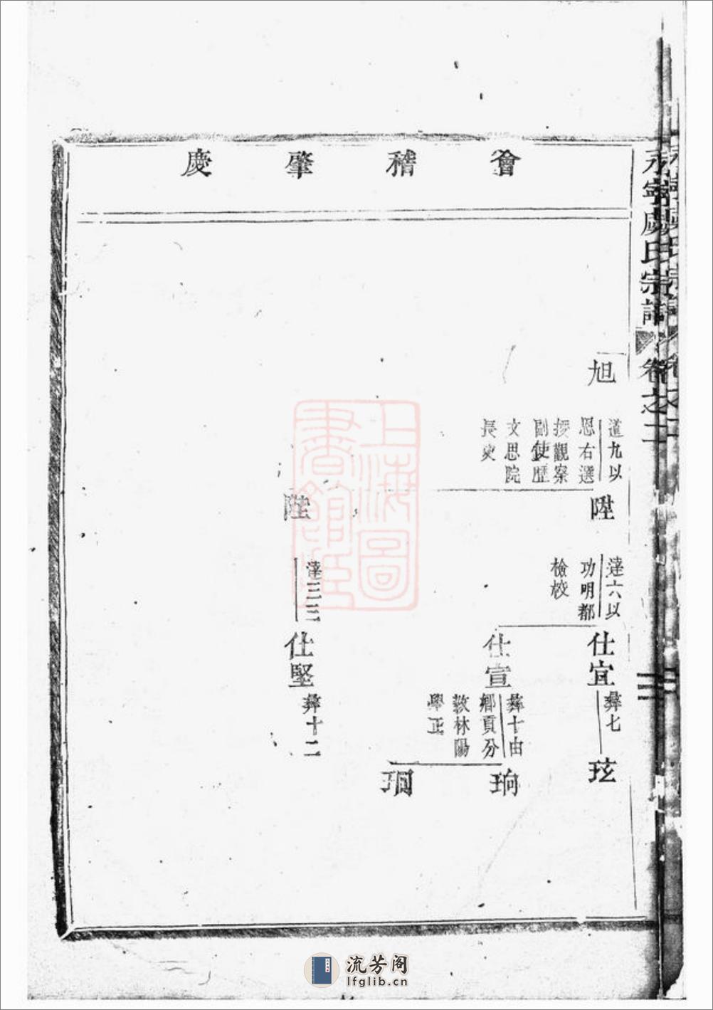 东阳永宁虞氏宗谱 - 第9页预览图