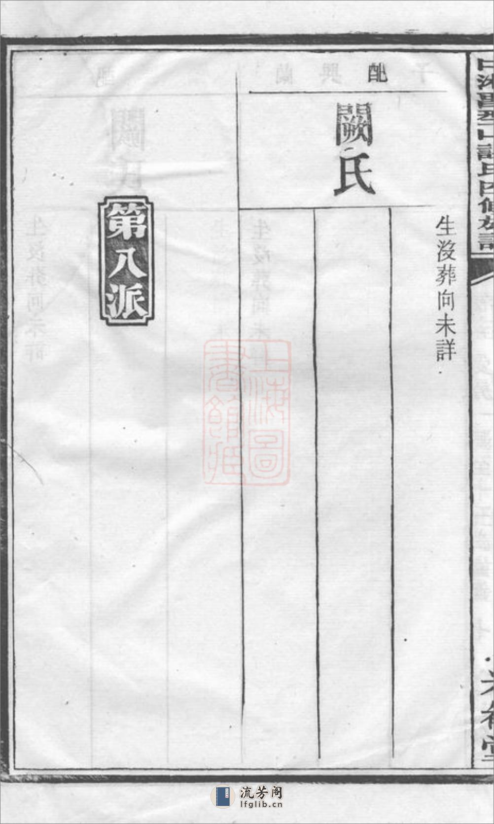 中湘留型山谢氏四修族谱：[湘潭] - 第9页预览图