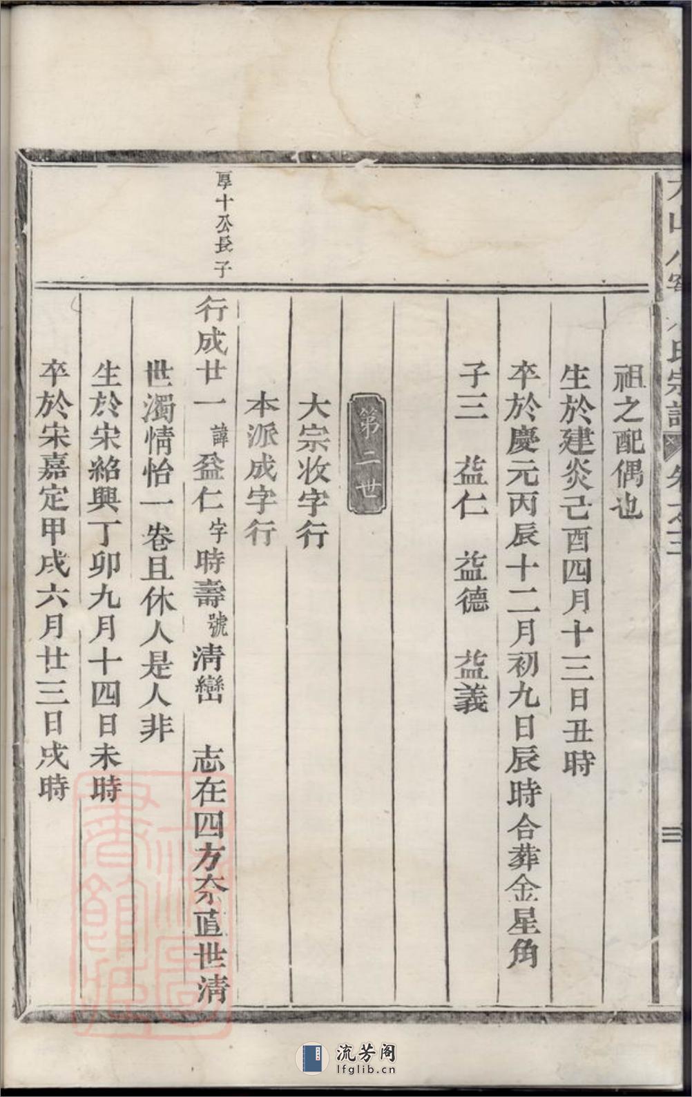 方山小窖朱氏宗谱 - 第11页预览图
