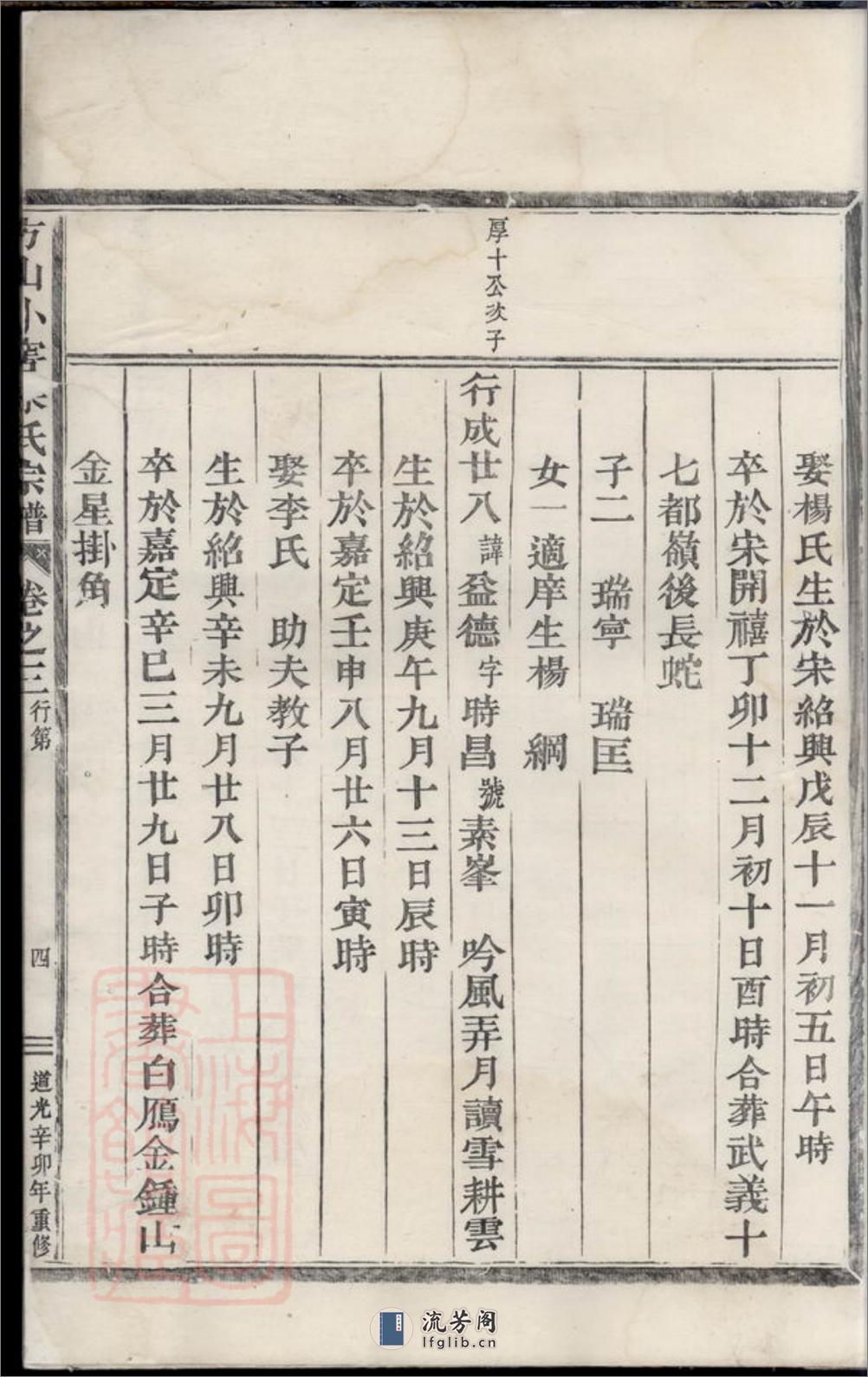 方山小窖朱氏宗谱 - 第12页预览图