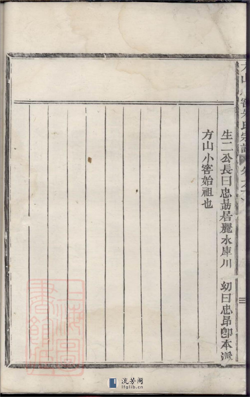 方山小窖朱氏宗谱 - 第9页预览图