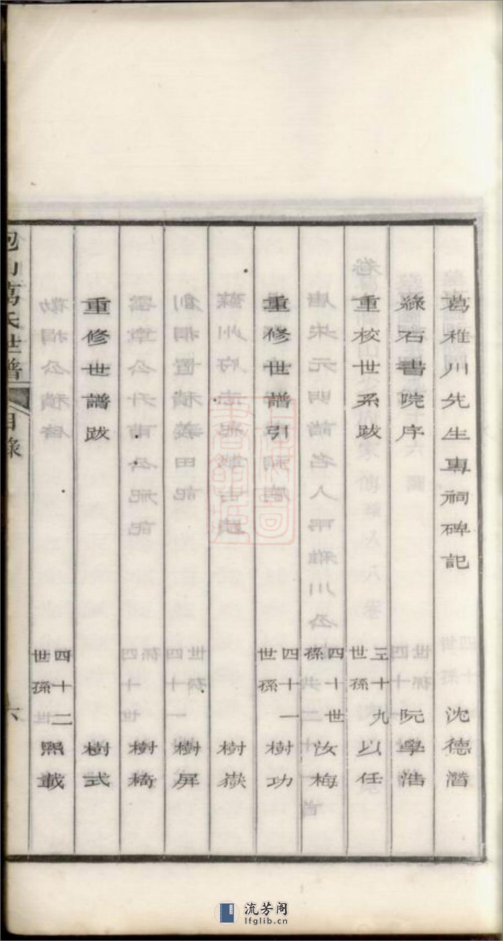 五修包山葛氏世谱：十卷：[吴县] - 第19页预览图