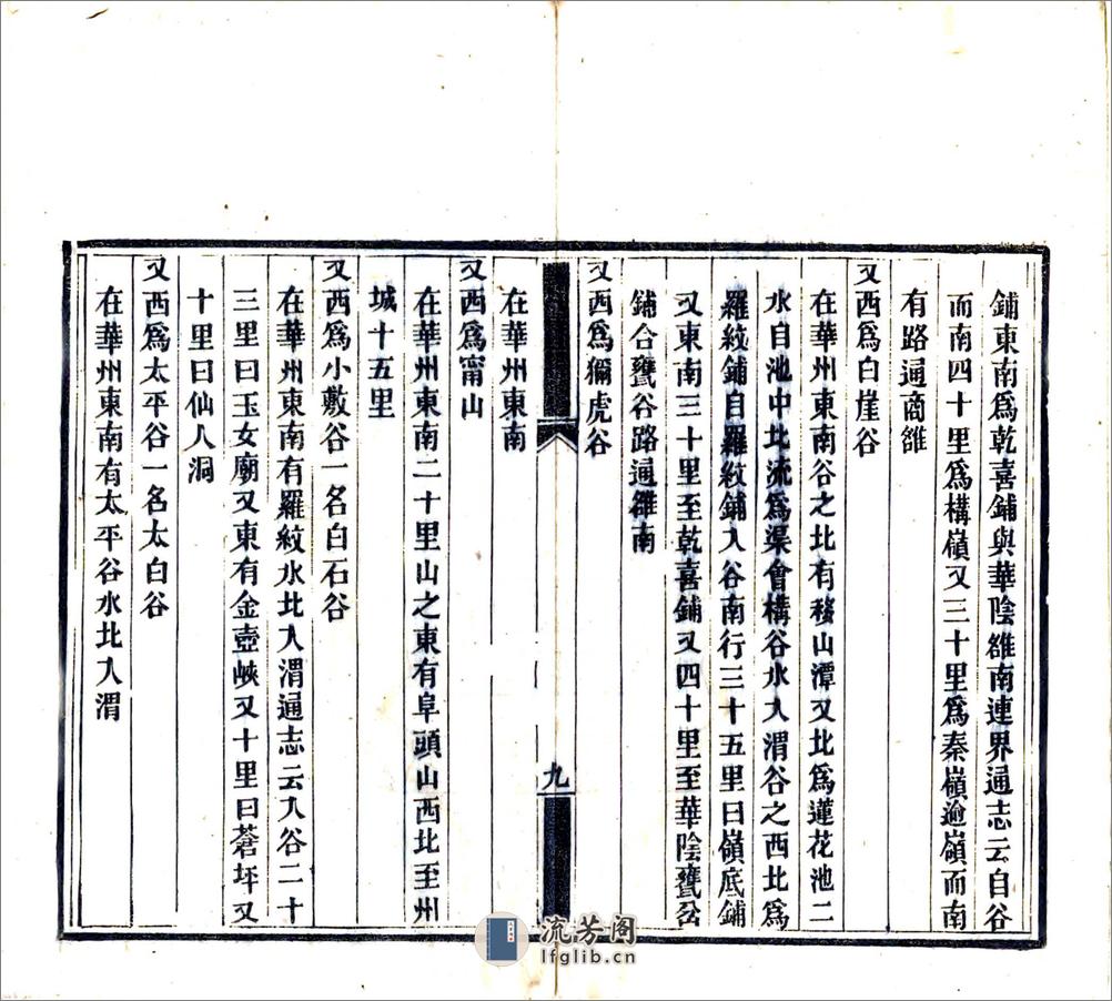 陕西南山谷口考（同治） - 第13页预览图