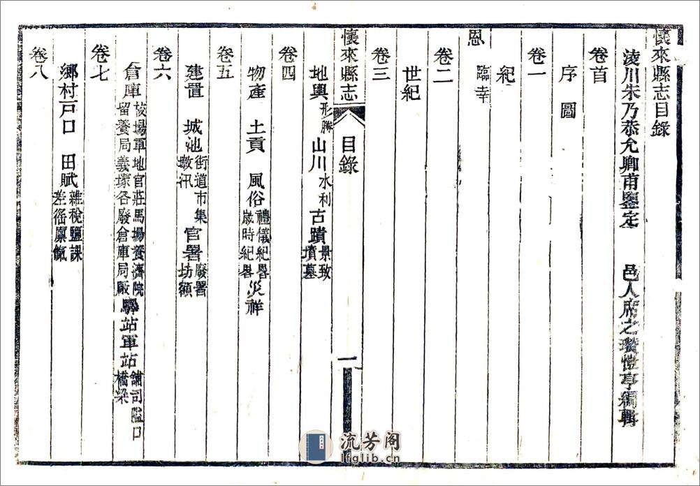 怀来县志（光绪） - 第12页预览图