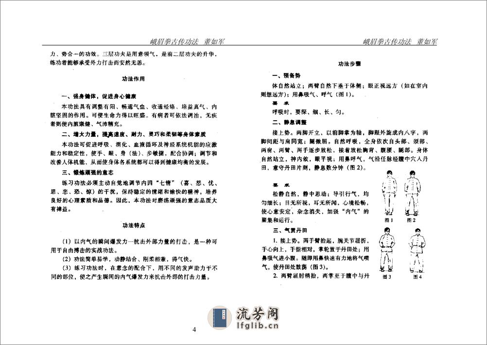 《峨眉拳古传功法》董如军 - 第4页预览图