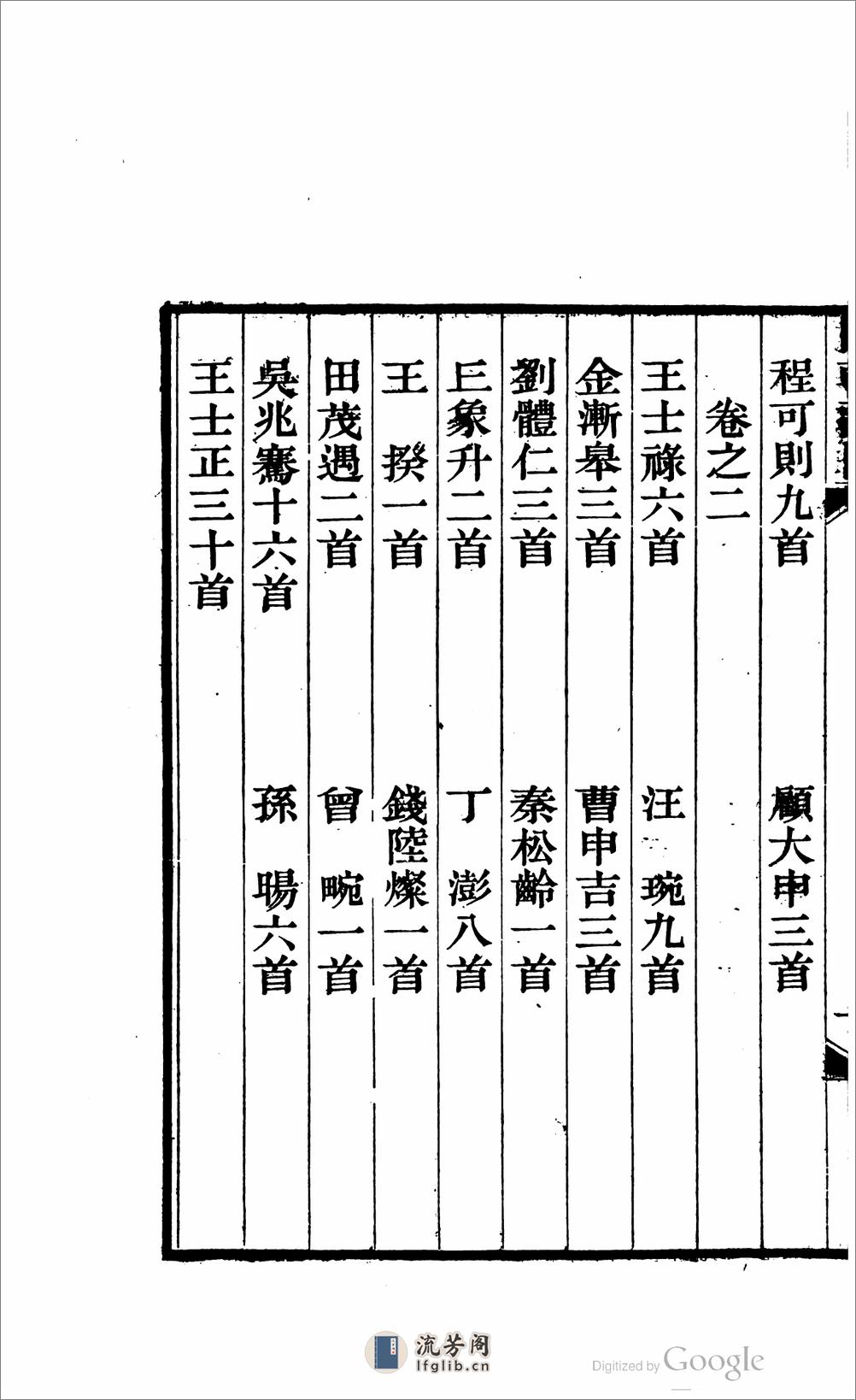 國朝詩 - 第12页预览图