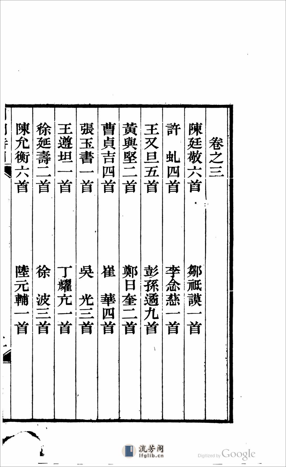 國朝詩 - 第13页预览图