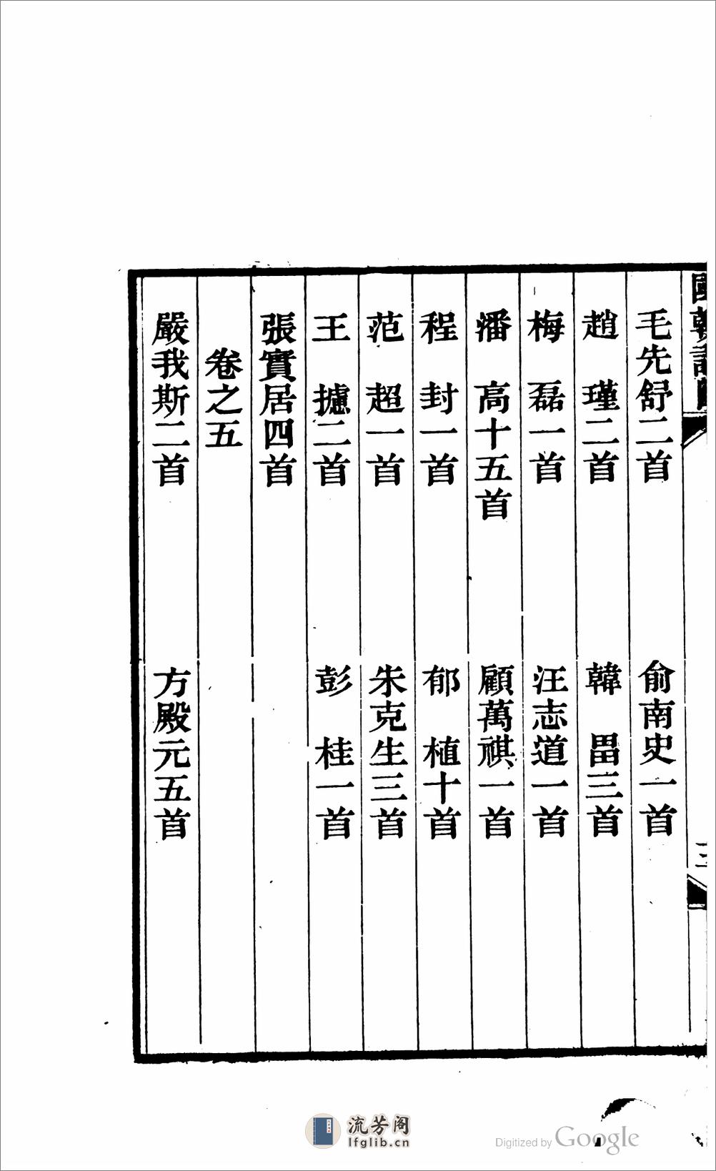 國朝詩 - 第16页预览图