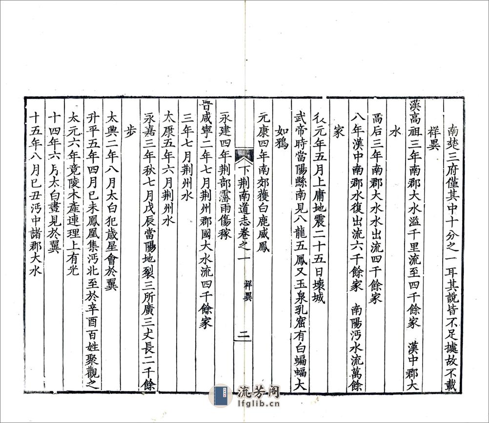 湖北下荆南道志（光绪）卷01-16 - 第17页预览图