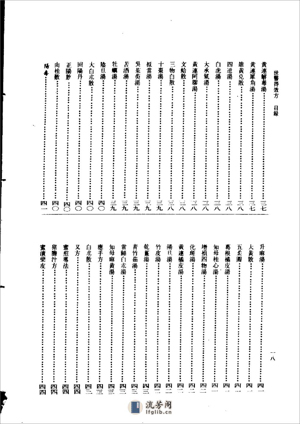 世医得效方-[元]危亦林撰 - 第20页预览图