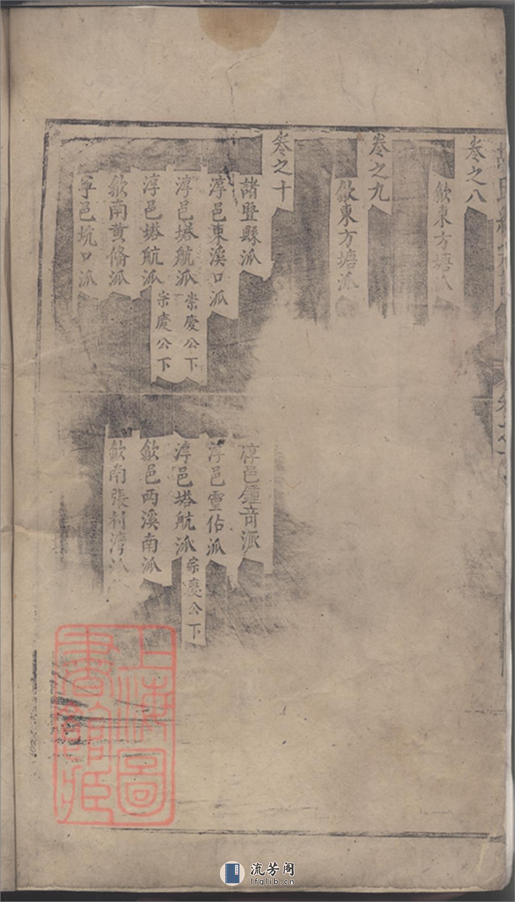 胡氏统宗谱：二十卷 - 第3页预览图