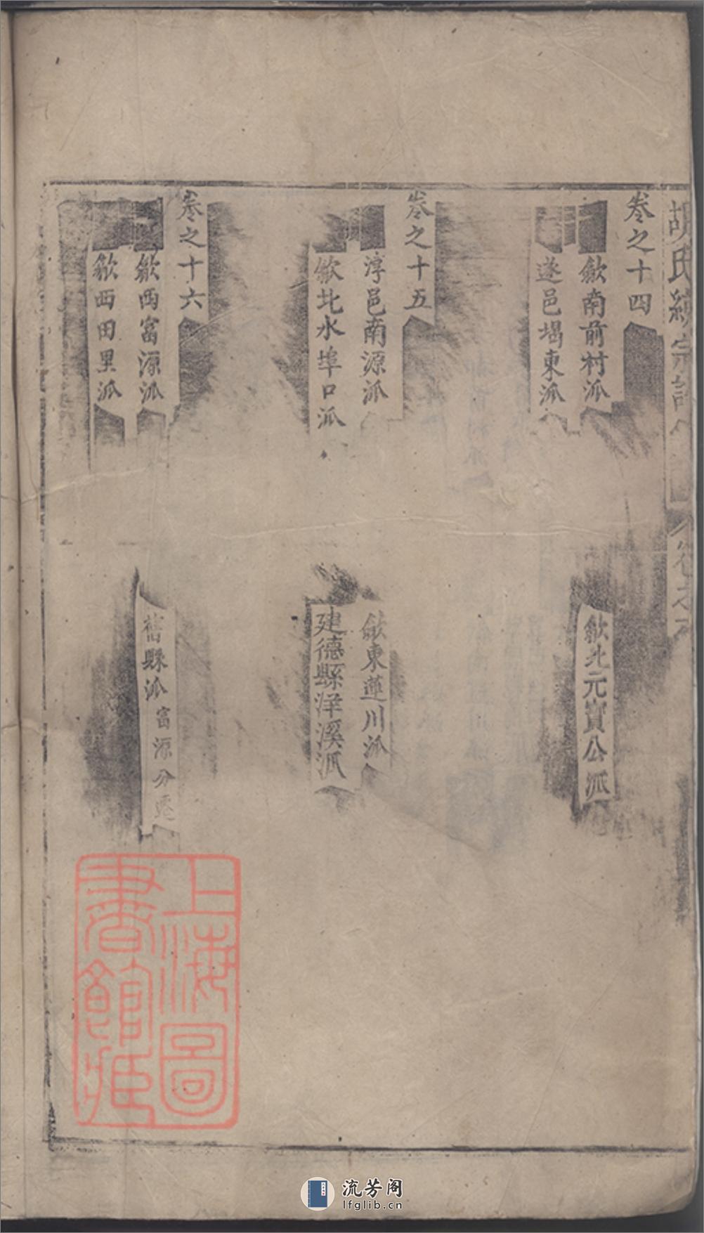 胡氏统宗谱：二十卷 - 第5页预览图