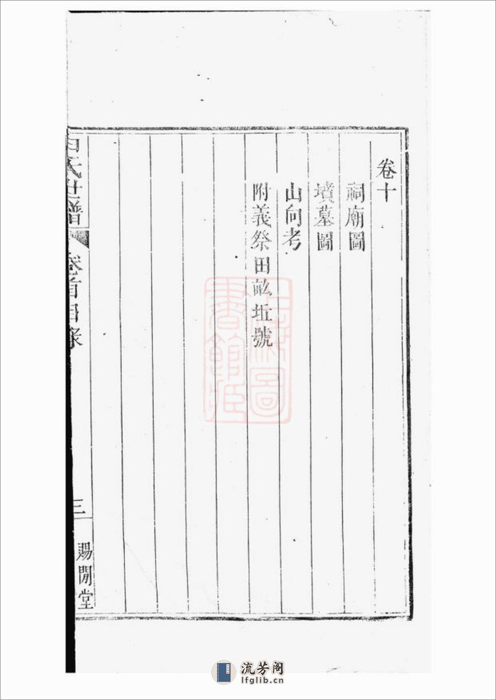 申氏世谱：十卷，首一卷：[苏州] - 第15页预览图