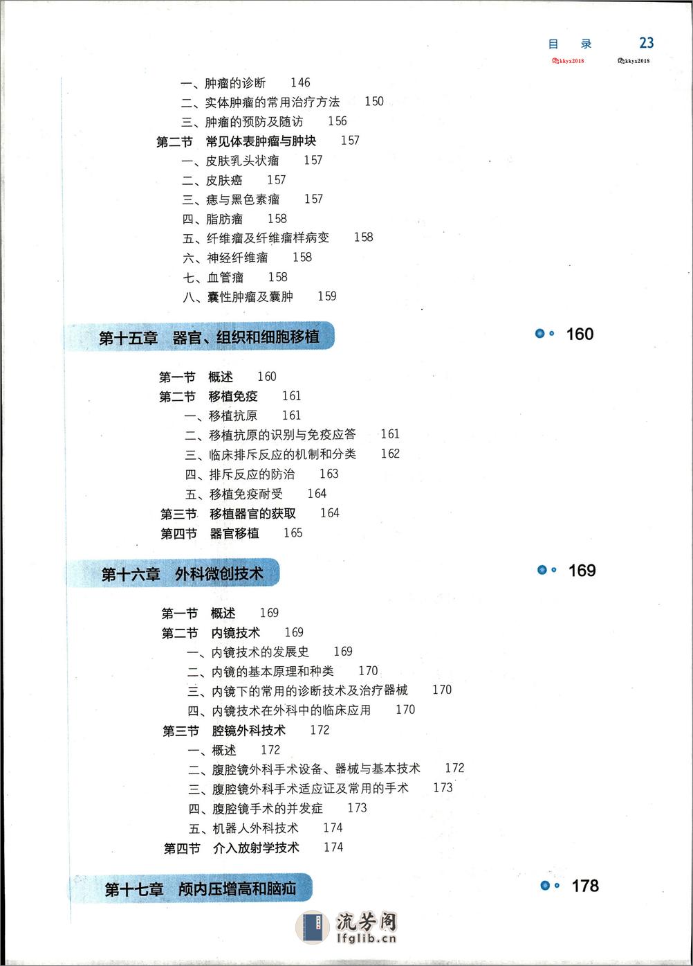 第九版外科学 - 第6页预览图