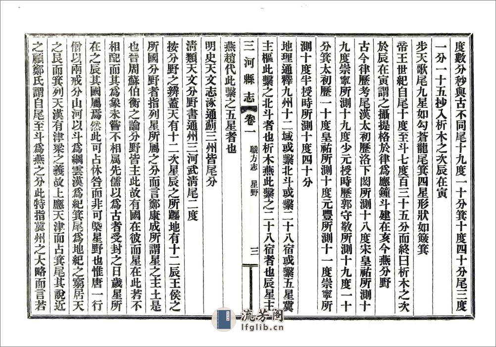 三河县志（乾隆民国铅印本） - 第19页预览图