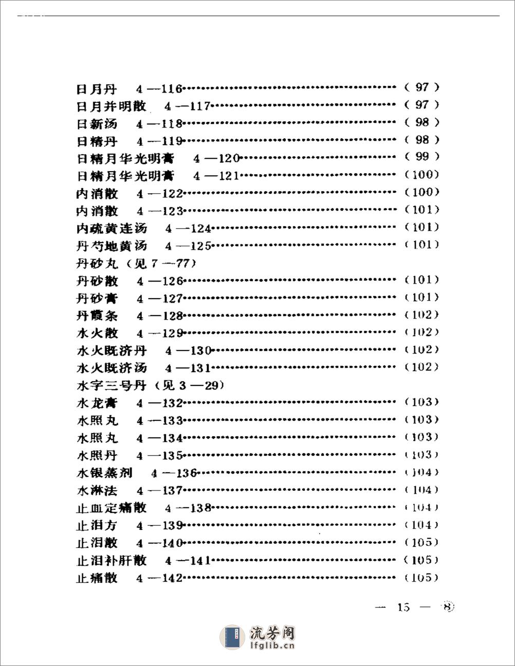 中医眼科历代方剂汇编上、下 - 第15页预览图