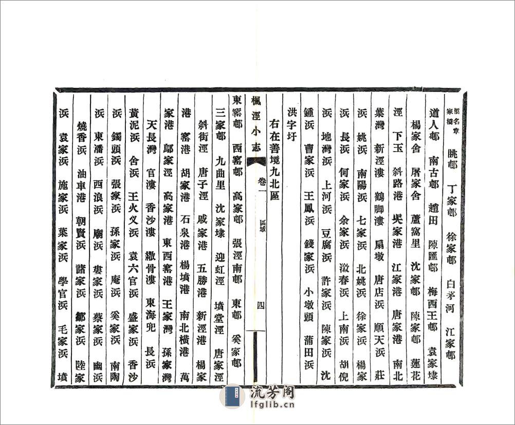 续修枫泾小志（宣统） - 第18页预览图