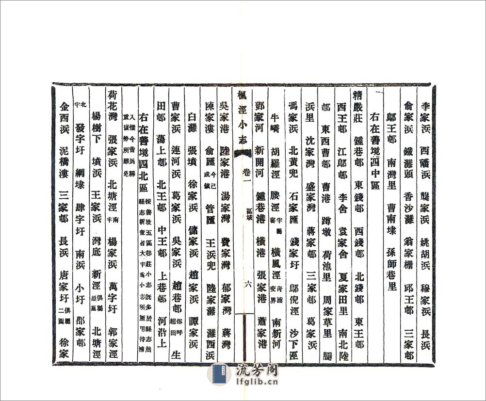 续修枫泾小志（宣统） - 第20页预览图