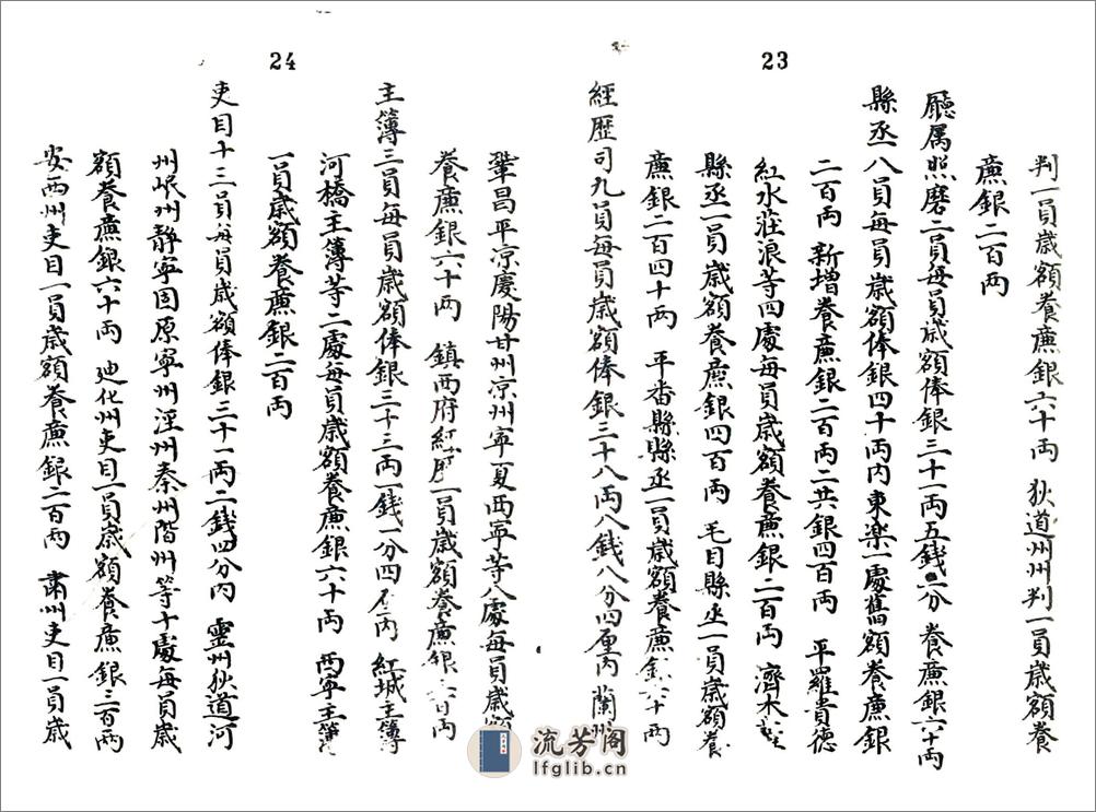 甘省便览（清） - 第14页预览图