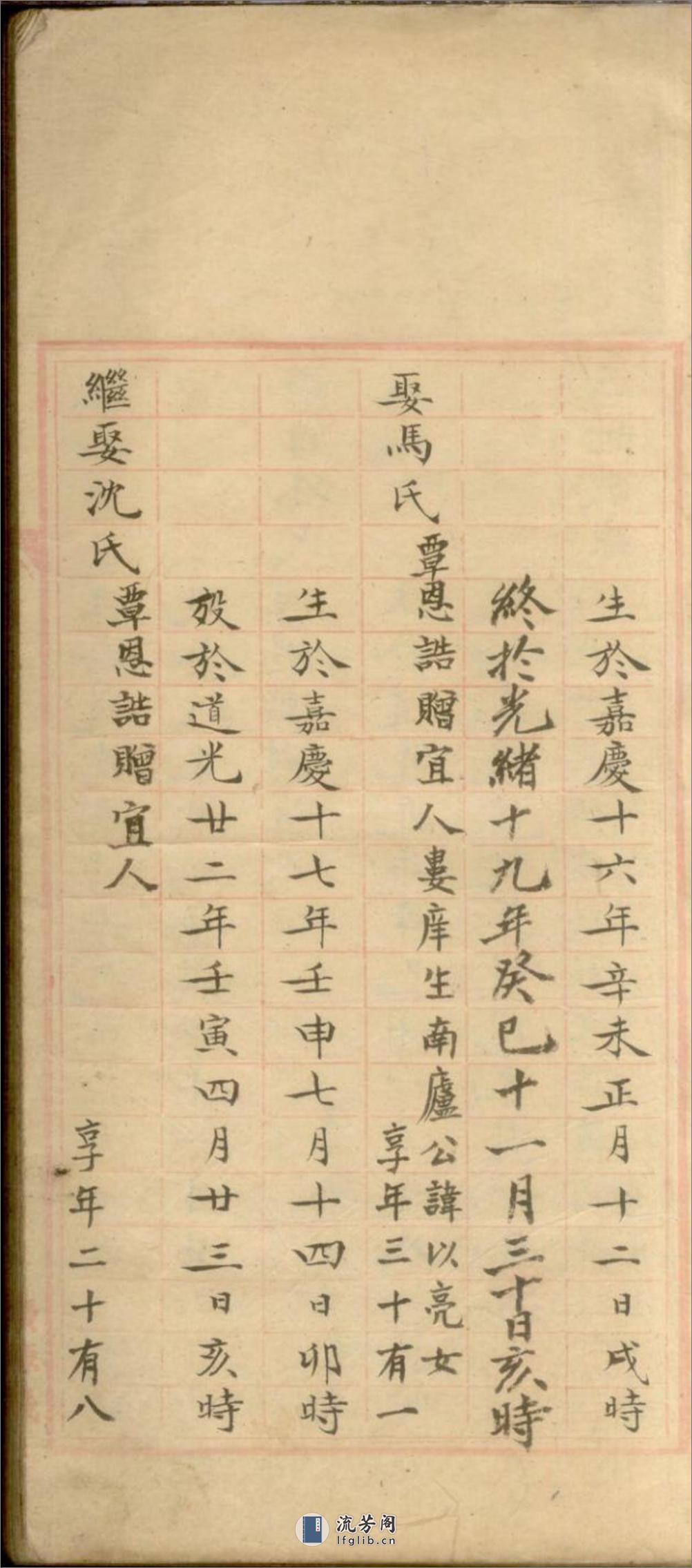 程氏迁泗支谱_001 - 第17页预览图