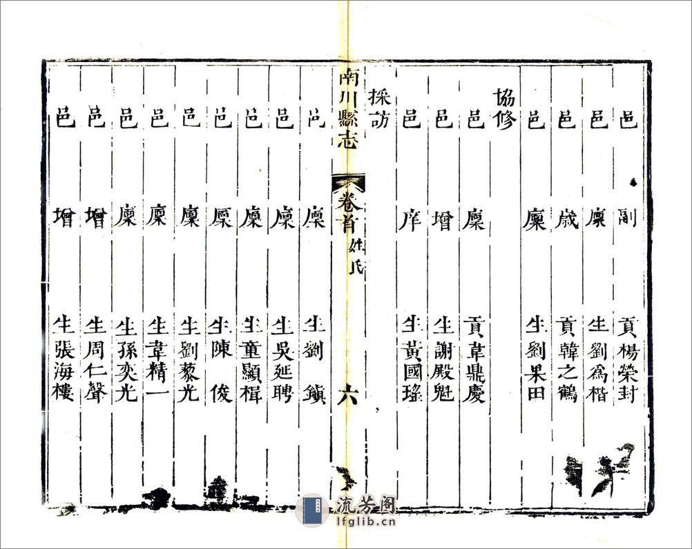 南川县志（光绪） - 第20页预览图