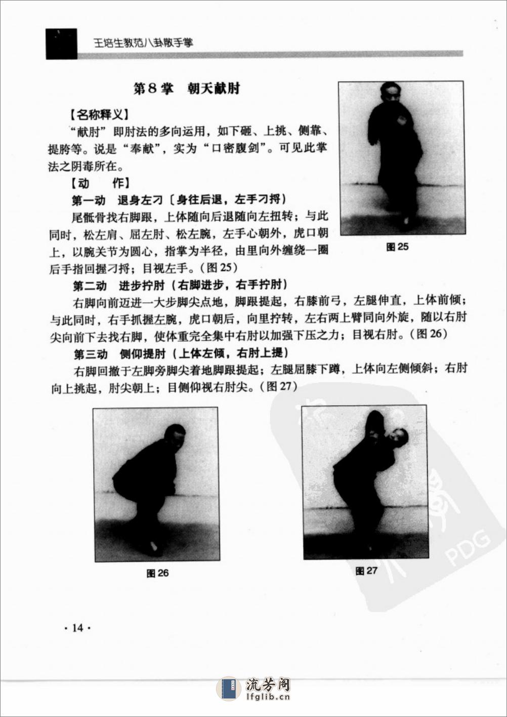 《王培生教范八卦散手掌》张耀忠、茹世保 - 第17页预览图
