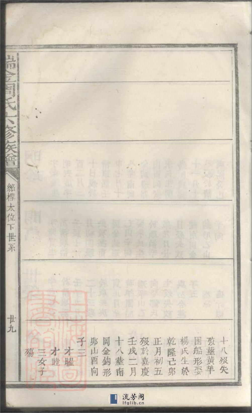 瑞金周氏六修族谱 - 第8页预览图