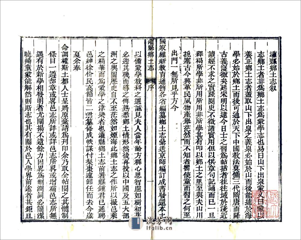 灌县乡土志（光绪） - 第3页预览图