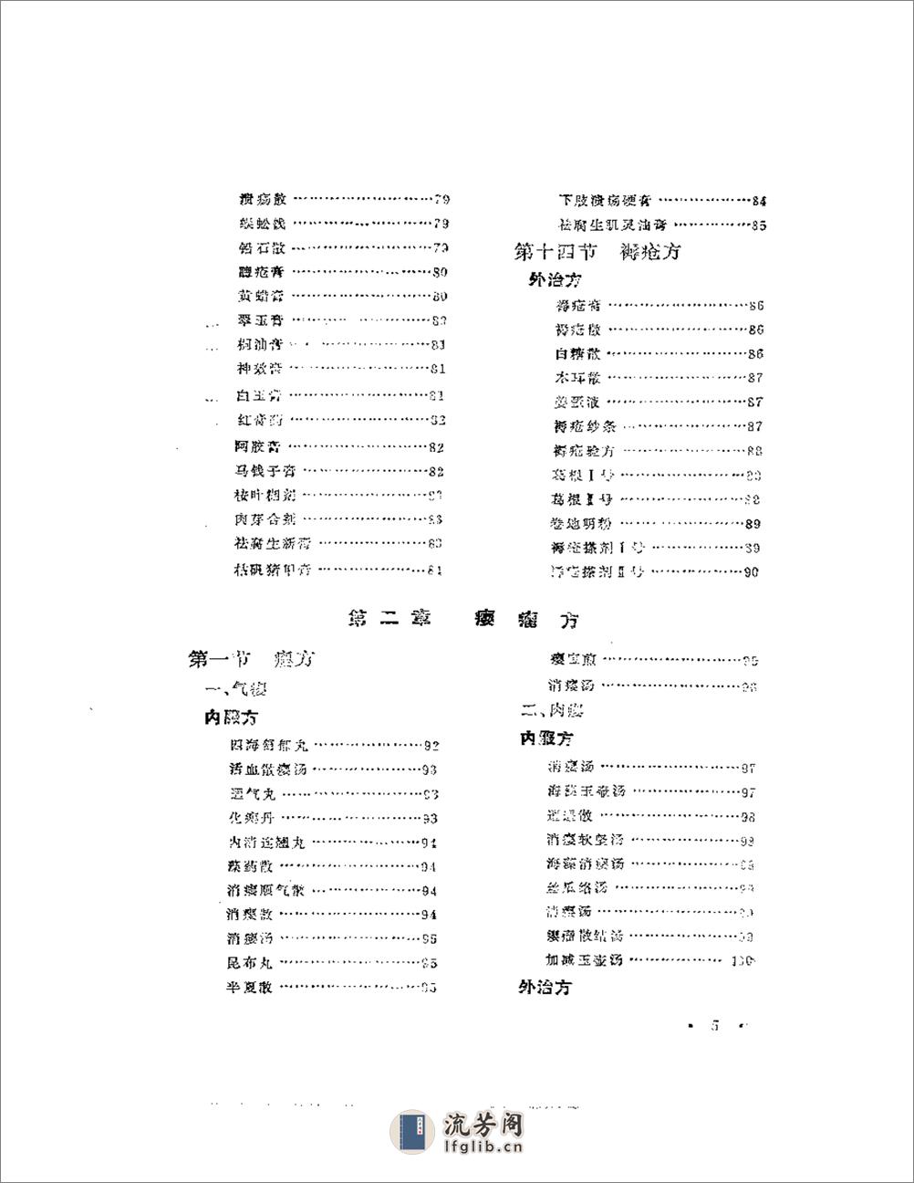 外科病实用方 - 第5页预览图