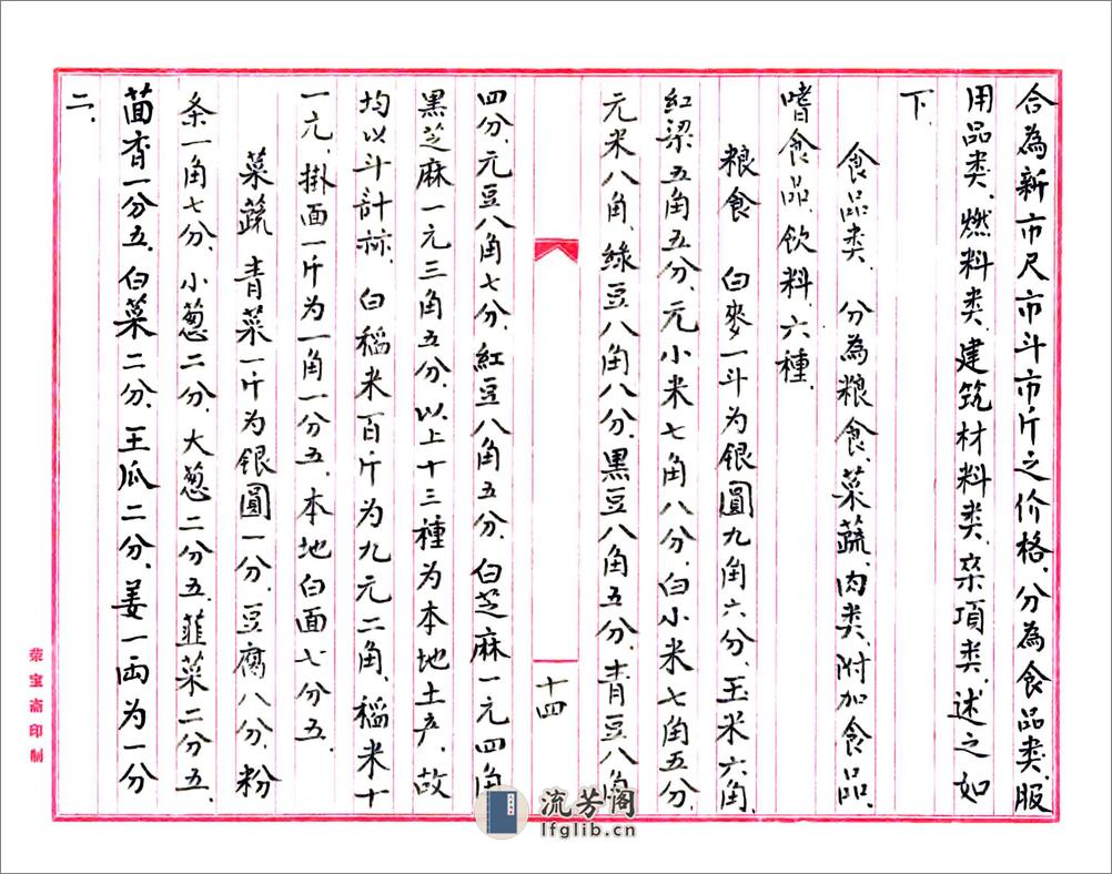 武邑县志（王氏民国抄本） - 第20页预览图