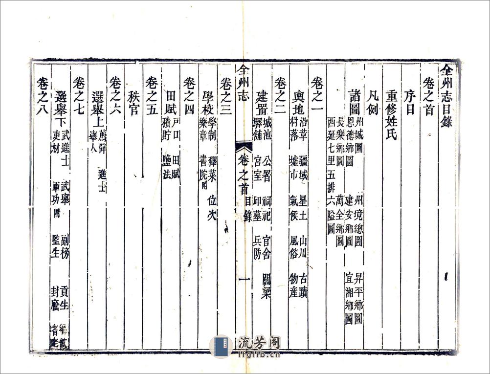 全州志（嘉庆） - 第13页预览图