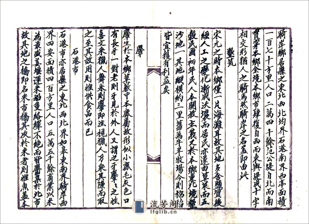 南通县乡土志（民国） - 第16页预览图