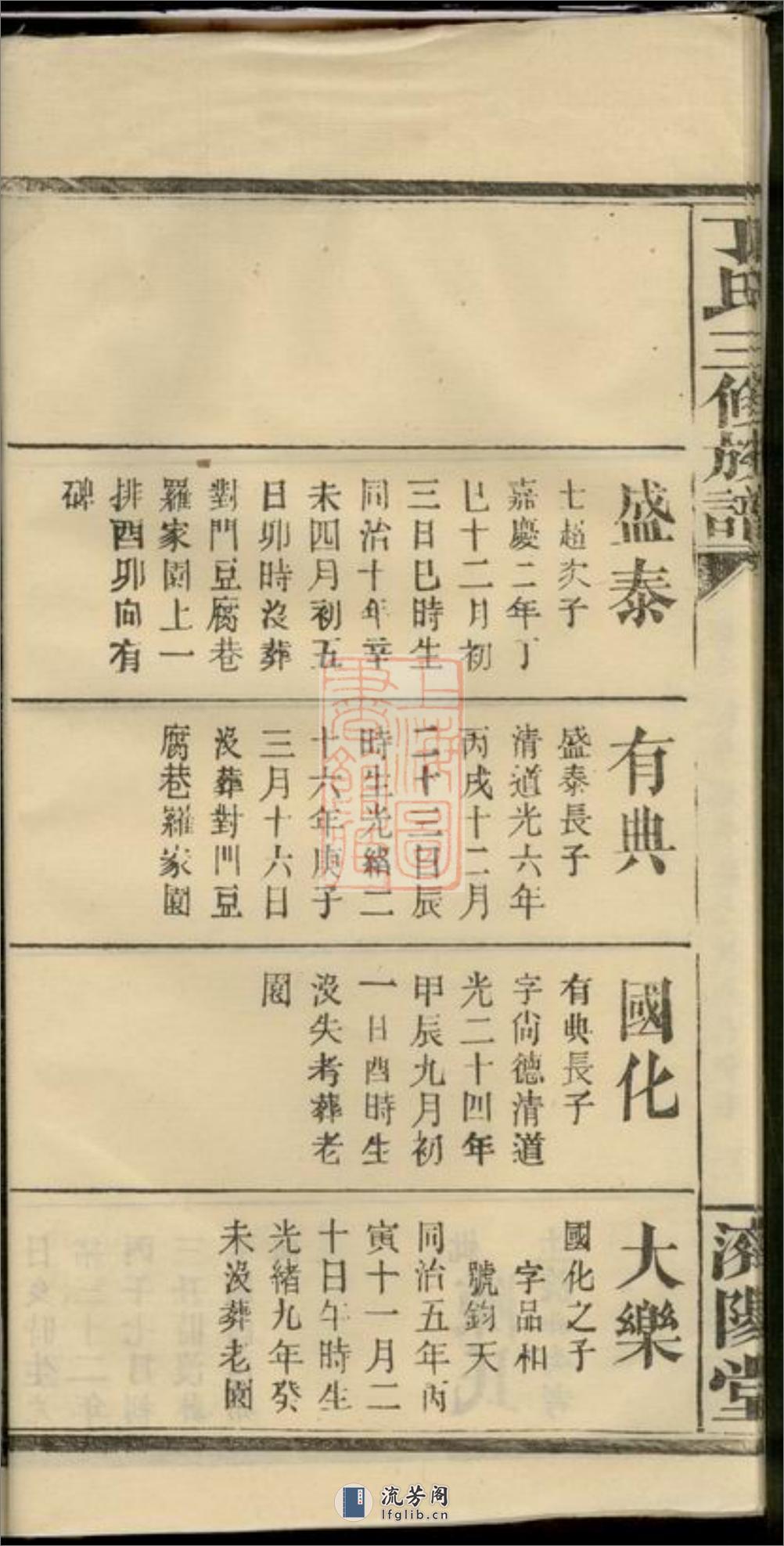 丁氏三修族谱 - 第15页预览图