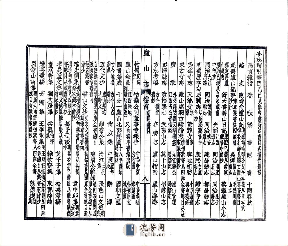 庐山志（民国） - 第15页预览图