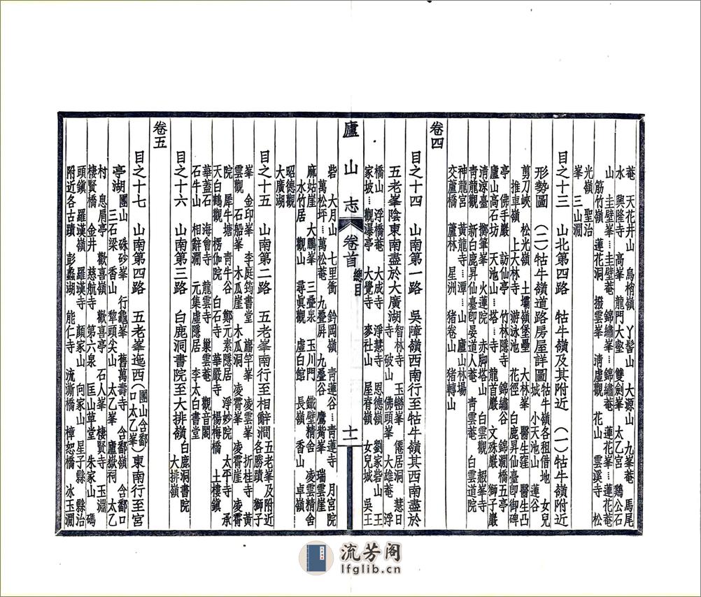 庐山志（民国） - 第18页预览图