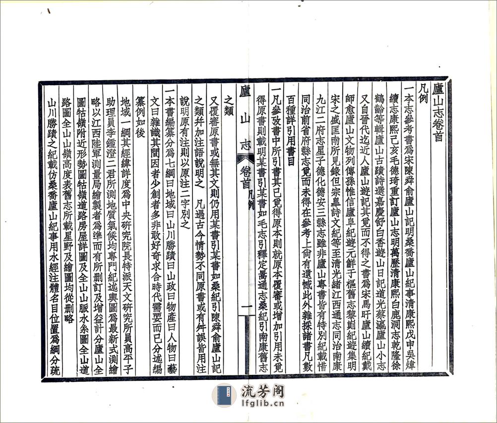 庐山志（民国） - 第8页预览图