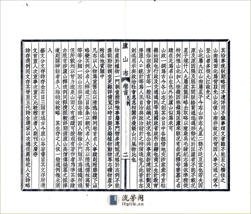 庐山志（民国） - 第9页预览图