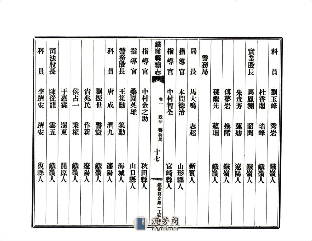 铁岭县续志（民国） - 第18页预览图