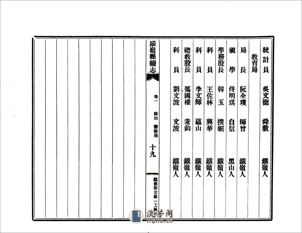 铁岭县续志（民国） - 第20页预览图